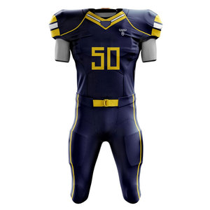 Uniforme extérieur de football américain de style avec le maillot 100% de football américain de matériel de polyester - Product Image 2