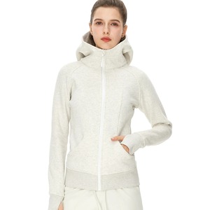 Nueva chaqueta profesional cómoda de Yoga para mujer, chaqueta polar con cremallera, moda para correr, Fitness, Sudadera con capucha, chaqueta transpirable para mujer - Product Image 1