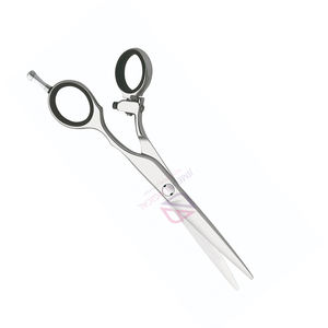 Professional <b>Barber</b> Scissors | Premium German Steel <b>Blades</b>, Precision Hair Cutting, Adjustable Ring, Stainless Steel Finish - Product Image 4