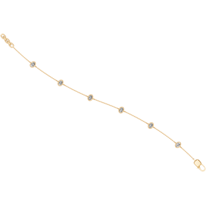 Pulsera de tenis de Plata de Ley 925 de lujo para mujer Moissanite Sparkling Emerald Cut Style Chain Jewelry Manufactured Luxury - Product Image 3