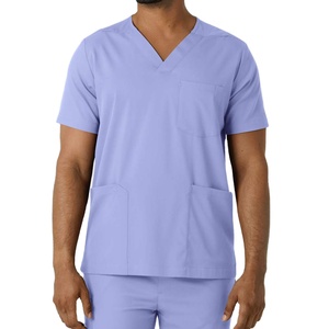Nursing Uniforms For Men And Women Surgical Scrub <b>Set</b> Dental Easy Stretch Clinical Sanitary Outfit For <b>Doctors</b> And Nurses - Product Image 1