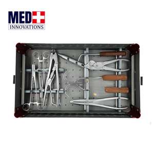 Juego de cortadores de alfileres, cortador de alambre Kirschner, cortador de alambre ortopédico, instrumentos quirúrgicos veterinarios - Product Image 5