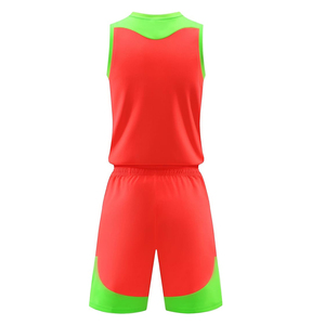 Ensembles d'uniformes de basketball personnalisés pour hommes et femmes Shorts d'été respirants Plus Size Option Design uni Certifié BSCI - Product Image 2