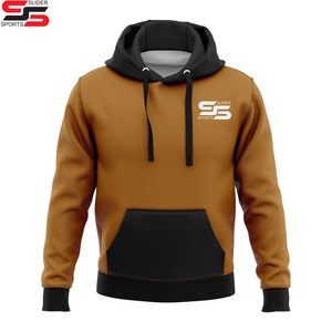 Pull-over lourd avec logo personnalisé Sweats à capuche de luxe en coton et polyester de haute qualité pour hommes - Product Image 1