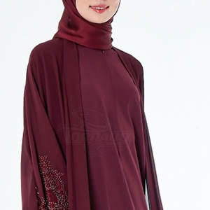 Fabricant d'abaya pour femmes Nouveau dernier design Abaya pour femmes Robe longue cool pour femmes Abaya pour femmes - Product Image 6