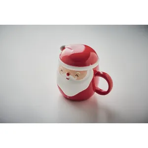 Tazza Natalizia in Ceramica con Babbo Natale da 370ml in Promozione - Product Image 1