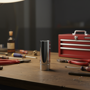 Chiavi a Bussola Lunghe con Attacco Esagonale Cromato da 1/4 di Pollice Femmina - Product Image 3