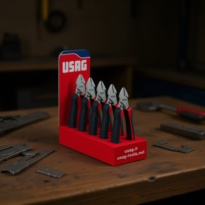 Alicates de corte de 5 puntas USAG Counter Display 185 AX 160, Categoría de producto: Alicates - Product Image 3