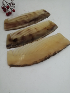 Peigne en corne naturelle Soin des cheveux durable, élégant et écologique par l'artisanat cresecent - Product Image 2