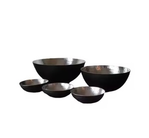 Bols de service en métal pour cuisine et restaurant utilisation durable, élégant, alimentaire-sûr, prix de gros disponible large gamme de bols - Product Image 5