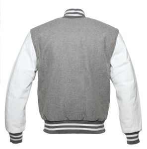 Blouson de baseball Letterman universitaire en satin personnalisé en nylon de haute qualité pour hommes vente en gros - Product Image 2