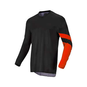 Maillot de course de motocross personnalisé à manches longues, respirant, maillot d'équipe de course de moto, séchage rapide, vêtements de sport professionnels - Product Image 4