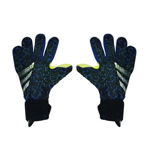 Venta al por mayor de guantes de portero de nivel profesional de cuero transpirable con protección de los dedos para deportes al aire libre - Product Image 2