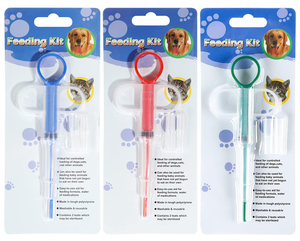 ELEVE Kit de Jeringa Portátil Ecológica para Alimentación de Mascotas, para Gatos, Perros y Animales Pequeños - Alimentador de Leche y Jeringa para Medicamentos - Product Image 1