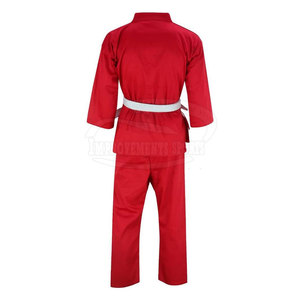 Uniforme de Karate de Algodón/Poliéster Ligero de Alta Calidad, Secado Rápido, Transpirable, con Servicio Personalizado OEM y Colores Personalizados - Product Image 3