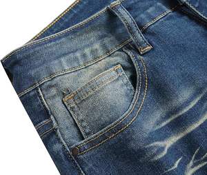 Pantalones vaqueros de servicio OEM de último diseño para hombre, pantalones vaqueros cómodos de calidad superior con diseño personalizado para hombre - Product Image 1