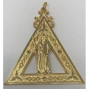 Nouveau bijou de collier pour maçon du Roi et du Grand Arche, maître maçon voyageur - Product Image 1