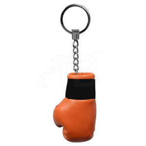 Logo personnalisé porte-clés mini gants de boxe en PU mini porte-clés gant de boxe en cuir vente de gros - Product Image 2