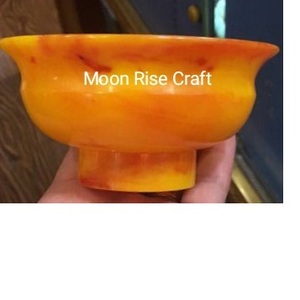 Customized Portable Resin Yarn Bowl Handcrafted Knitting Needlework Crochet Organizer for Parties Decorative <b>Wool</b> Stocked - Product Image 2