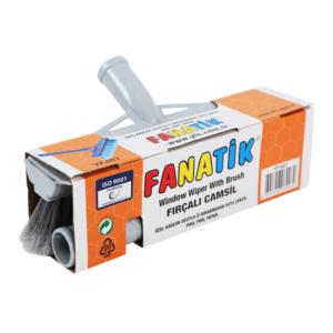 Raclette professionnelle en caoutchouc souple pour vitres, outil de nettoyage avec manche en plastique pour verre de douche, voiture et usage domestique - Product Image 2