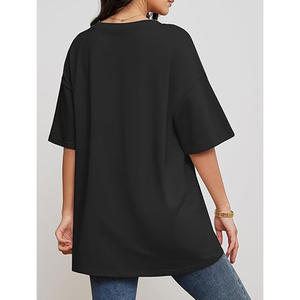 T-shirt imprimé grande taille, T-shirt délavé, T-shirt oversize, T-shirt personnalisé - Product Image 4