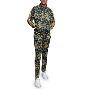 Servicio de OEM Transpirable Slim Fit Precios bajos Nueva llegada Hombres Sublimado Chándal Ropa casual Manga larga Chándal de color sólido - Product Image 1