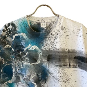 Ariake Vườn Cửa Hàng In T-Shirts 240 Gram Vải Thoáng Khí Nén Thiết Kế Axit Rửa Đá Rửa Kỹ Thuật Rắn Logo - Product Image 2