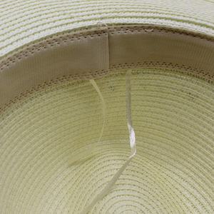 Chapeaux de paille unis personnalisés, fabrication directe en usine, prix bas, tendance, chapeau panama uni, chapeau de paille formel réglable - Product Image 3