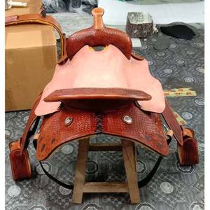 Nueva Silla de Montar de Cuero Occidental de Primera Calidad con Asiento de Cuero Rugoso - Product Image 4