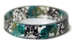 Tipo de joyería resina acrílico pulsera brazalete exagerado deslumbrante Multicolor ancho Irregular cuadrado acrílico pulseras mujeres - Product Image 5