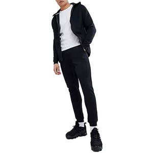 M & F ชุดวิ่งออกกำลังกายสำหรับผู้ชายคุณภาพสูงชุดวิ่งออกกำลังกายแฟชั่นล่าสุดมีฮู้ดและชุดวอร์มมีซิป - Product Image 4