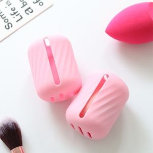 XHJ Cylindrical Double-Sided Breathable Silicone Makeup Sponge <b>Powder</b> <b>Dust</b>-Proof Tool - Product Image 3