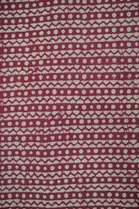 Tissu imprimé bloc main couleur vert clair pour vêtements et robes pour femmes en vente en gros célèbre en Afrique - Product Image 2