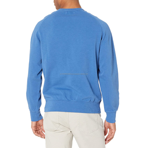 Unisex Custom Plain Blank Crew Neck Sudadera básica, mezcla de algodón - Product Image 4