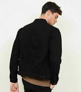 Tarifs d'usine nouveautés 2024 veste en jean pour hommes/prix bon marché veste en jean délavé déchiré pour hommes de haute qualité - Product Image 4