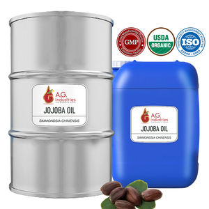100% huile de support de jojoba pure pressée à froid de qualité cosmeceutique Simmondsia Chinensis pour la fabrication en vrac soins de la peau des cheveux - Product Image 3