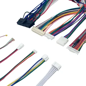 Conjunto de cabos Triumph personalizado 2 3 4 5 6 7 8 9 10 12 14 16 18 20 Pin Wire Harness para LED e automotivo