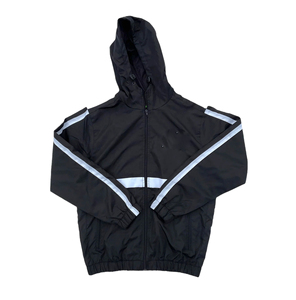2025 conjunto de cortavientos y Jogger informal personalizado para hombre, chándal de nailon con cuello levantado, traje de cortavientos y pantalones - Product Image 2