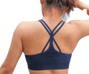 Ensemble de vêtements de sport sur mesure pour femmes soutien-gorge de sport à motif solide et leggings XL ensemble d'entraînement court pour le travail - Product Image 6