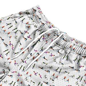 Shorts de bain pour hommes à séchage rapide, shorts de plage avec doublure en mesh, shorts chino slim fit pour hommes - Product Image 6