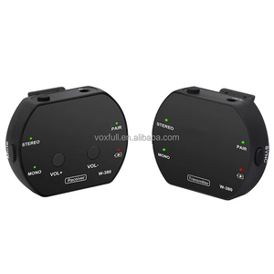 Canlı yayın müzik izleme için Stereo/Mono anahtar ses kontrolü sessiz şarj edilebilir 2.4G kablosuz kulak içi monitör sistemi - Product Image 2