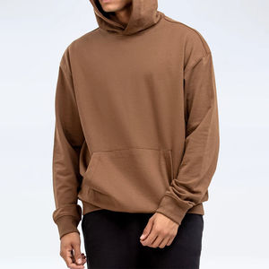 Nouveauté 2026 – Sweats à capuche épais délavés et usés pour hommes, 100 % coton, vente en gros - Product Image 1