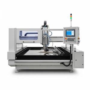 Découpeuse à jet d'eau abrasive CNC de haute précision pour la découpe de métal, de pierre, de verre, de céramique, durable et facile à utiliser - Product Image 1
