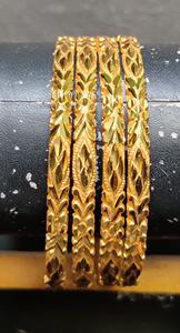 Bracelets à bas prix avec 22CT plaqué or forme ronde bracelets conçus à la mode ensemble pour les femmes bracelets à la mode - Product Image 3