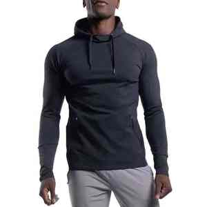 Sudadera con Capucha Informal, Sólida y Transpirable para Hombre, para Otoño e Invierno, para Correr, Fitness, Baloncesto, Tenis, con Logotipo Personalizado - Product Image 5