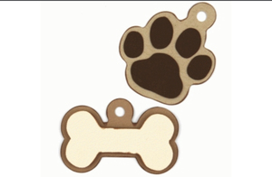 Plaque d'identification personnalisée en acrylique gravée pour animaux de compagnie – Logo couleur sur mesure, durable, élégante, style animalier, impression typographique - Product Image 5