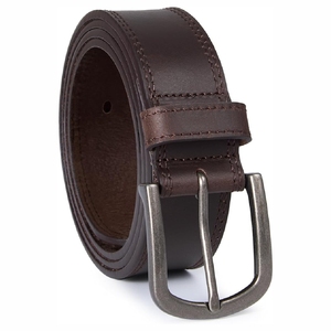 Nouveau 2025 cuir véritable hommes boucle ardillon ceinture en cuir mode affaires Style unique ceintures en cuir - Product Image 3