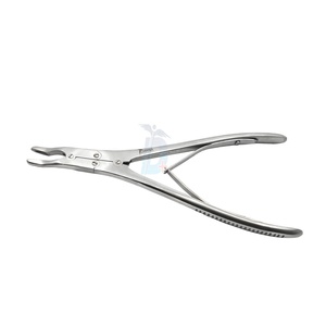 Ruskin Bone Rongeur 7,50 "Curva 5mm Mordida Doble Acción Inoxidable Grado Alemán - Product Image 1