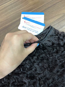 Gran oferta 2025, extensiones de cabello crudo, rizo birmano, cutícula alineada, cabello al por mayor, sin desprendimiento, sin enredos, triangulación de envíos - Product Image 2