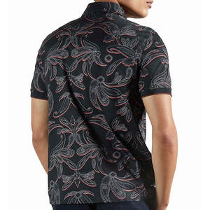 Camisetas Polo de Algodón Premium de Nueva Moda para Hombre, Tejido de Punto Personalizado, Camiseta Polo para Hombre de Talla Grande - Product Image 3